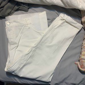 White Maternity Jeans